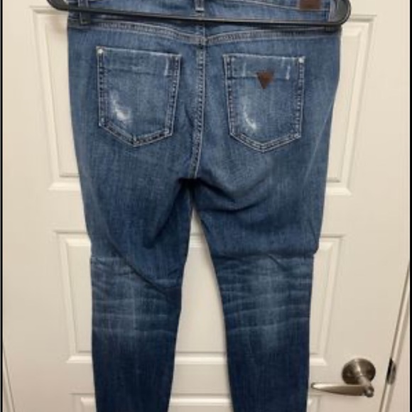 BMWT GUESS distressed skinny jeans - Picture 2 of 3